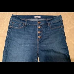 Loft Wide Leg Trouser Jean 32/14